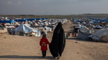 Un campo de detención en