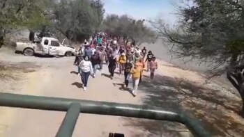 Los pobladores de Santa Rosa