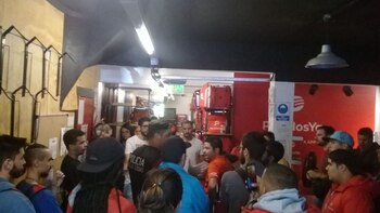 Los empleados no pudieron entrar