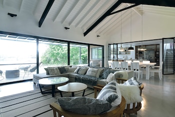 En el living se combinaron