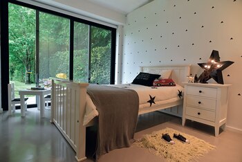 Muebles reciclados en el cuarto