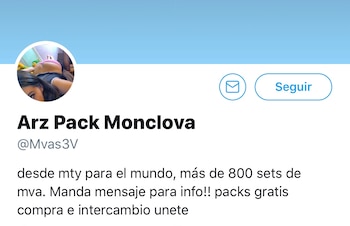 La cuenta de Twitter todavía