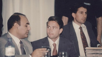 En en centro, el subteniente