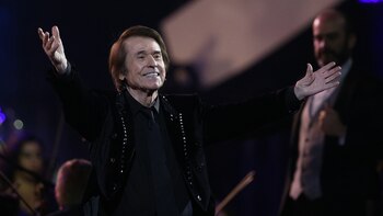 Raphael en Viña del Mar en febrero de este año (Foto: Claudio Reyes / AFP)