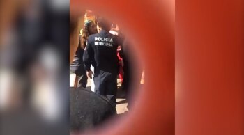 Jaqueline Baca no pudo levantar