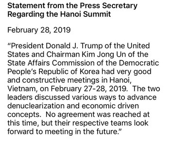 El comunicado de la Casa