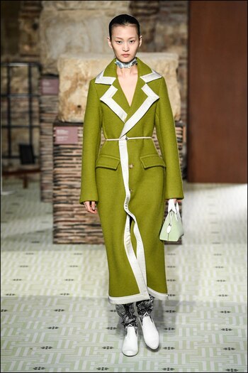 Colores originales en abrigos de