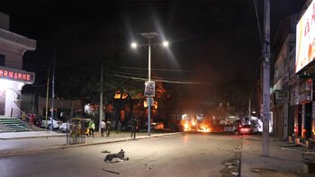 Imágenes del ataque en la