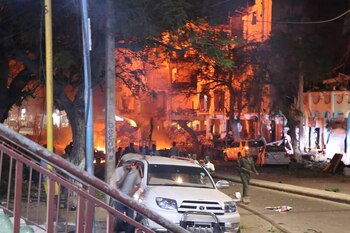 Imágenes de la explosión en