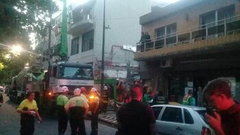 Seis personas terminaron con heridas,