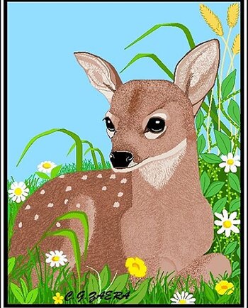 García tiene 88 años y comparte sus creaciones en Instagram (@conchagzaera)