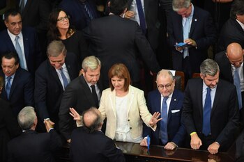 Rogelio Frigerio, Patricia Bullrich y