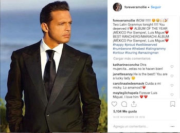 En su cuenta de Instagram,