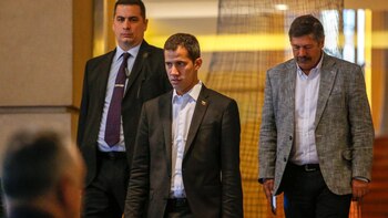 Juan Guaidó en la Argentina