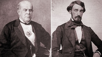 Domingo Faustino Sarmiento y Bartolomé Mitre, dos próceres que fueron amigos, pese a sus diferencias
