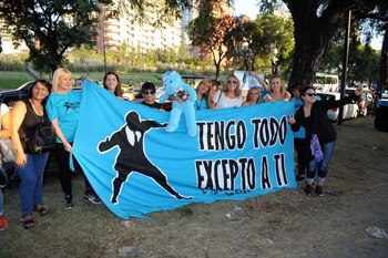 El Campo Argentino de Polo. Una postal de las noches del viernes 1ro. y sábado 2.