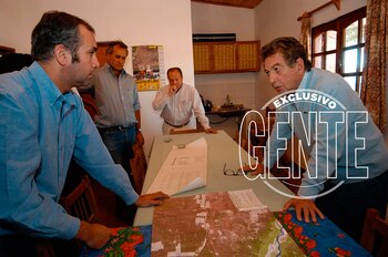 Franco Macri analiza junto a