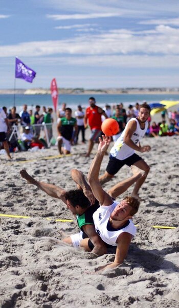 La Provincia de Buenos Aires volvió a dar la nota este año en el beach handball masculino