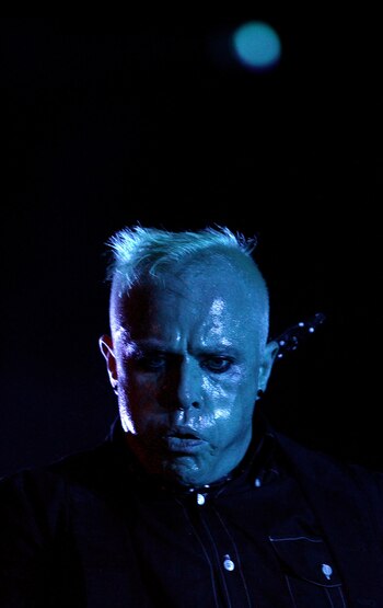 El cantante británico Keith Flint