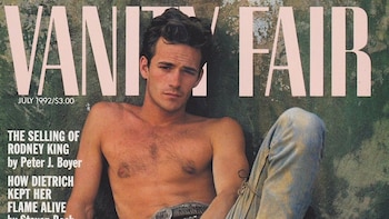Luke Perry en la portada