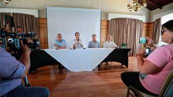 Los principales dirigentes del radicalismo