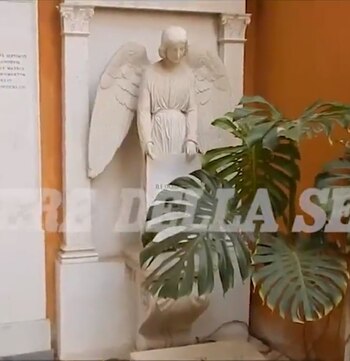 La tumba que la familia