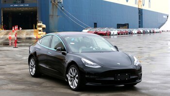 Un Model 3 de Tesla