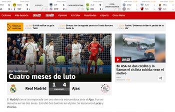 “Cuatro meses de luto”, AS