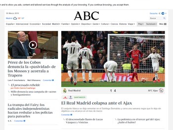 “El Real Madrid colapsa ante