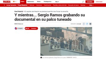 El diario español Marca fue