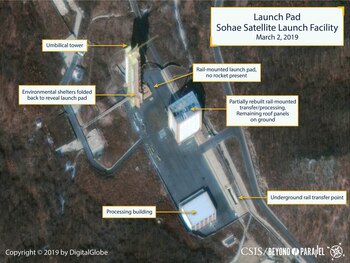 (CSIS/Beyond Parallel/DigitalGlobe 2019 via REUTERS)