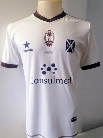 La camiseta especial que utilizó