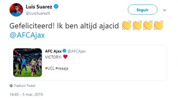 “¡Felicitaciones! Siempre fui seguidor del