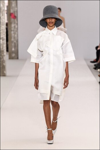 Un total look blanco en