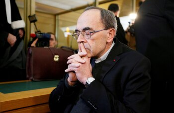 El cardenal Philippe Barbarin, arzobispo de