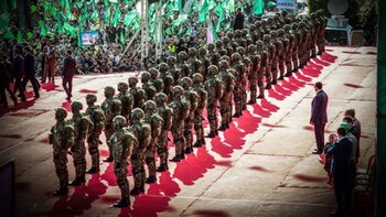 Efectivos de Hamas en Gaza