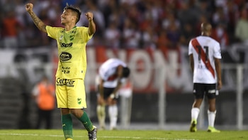 Blanco festeja el triunfo ante