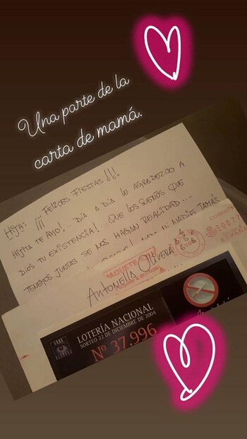 La carta que publicó la