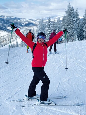 La conductora regresó de sus