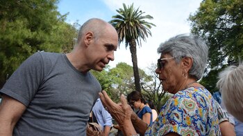 Horacio Rodríguez Larreta estuvo en