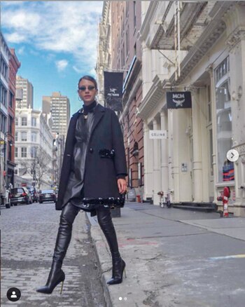 Cuero. “Se vio mucho el