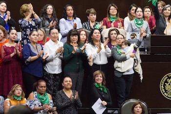 Las diputadas tomaron la palabra