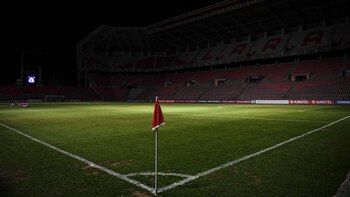 Partido suspendido por falta de