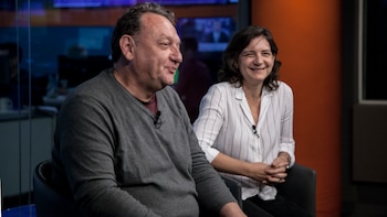Mariano Naradowski y Cristina Carriego,
