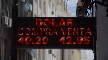 Pizarra del microcentro (foto: Franco