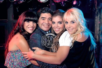 Diego, Claudia, Dalma y Gianinna.
