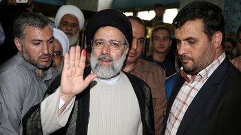 El recién designado Ebrahim Raisi
