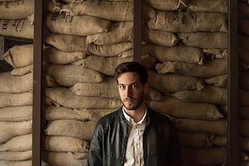 Lucas Ripani en una de