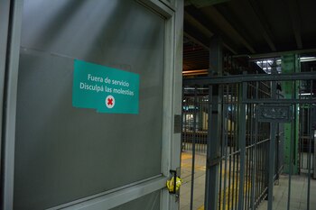 “Fuera de servicio, disculpe las