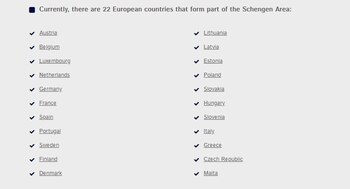 Estos países de la Unión